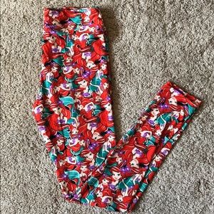 Lularoe Disney Leggings - Ariel